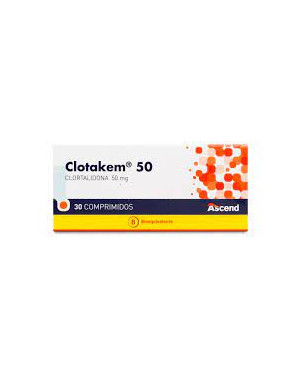 Clotakem 50 mg x 30 comp