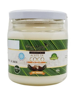 Aceite De Coco Organico 420 Ml Green Medical
