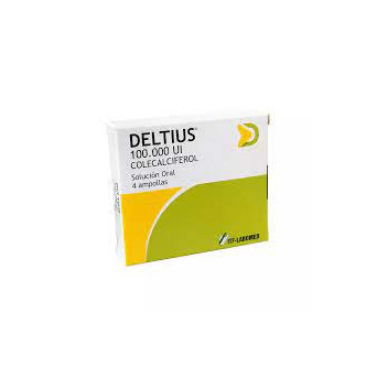 Deltius 100.000 UI X 4 Ampollas