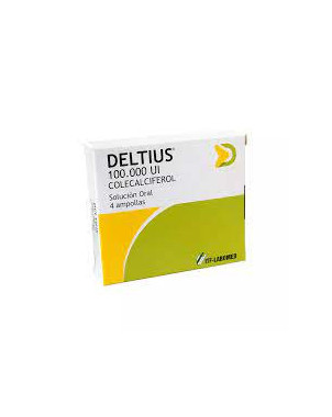 Deltius 100.000 UI X 4 Ampollas