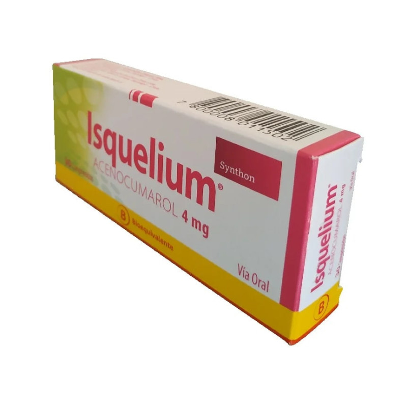 Isquelium 4 mg 30 comprimidos