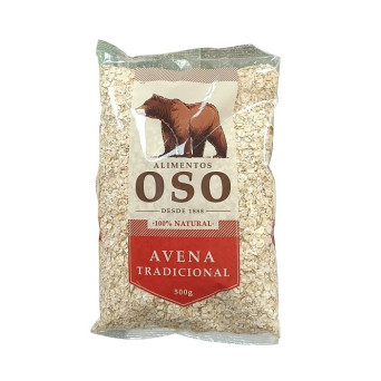 Avena En Hojuelas 500 Gr El Oso