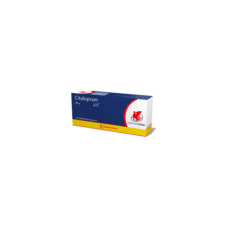 Citalopram 20 Mg 30 Comp Lab Chile