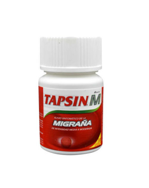 Tapsin M Migraña 30 comp. recubiertos