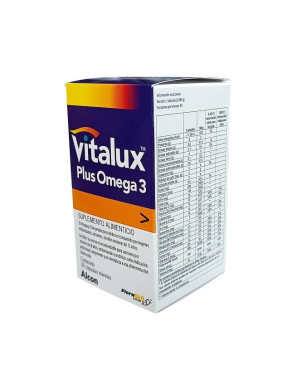 Vitalux Plus Omega 3 30 cápsulas blandas