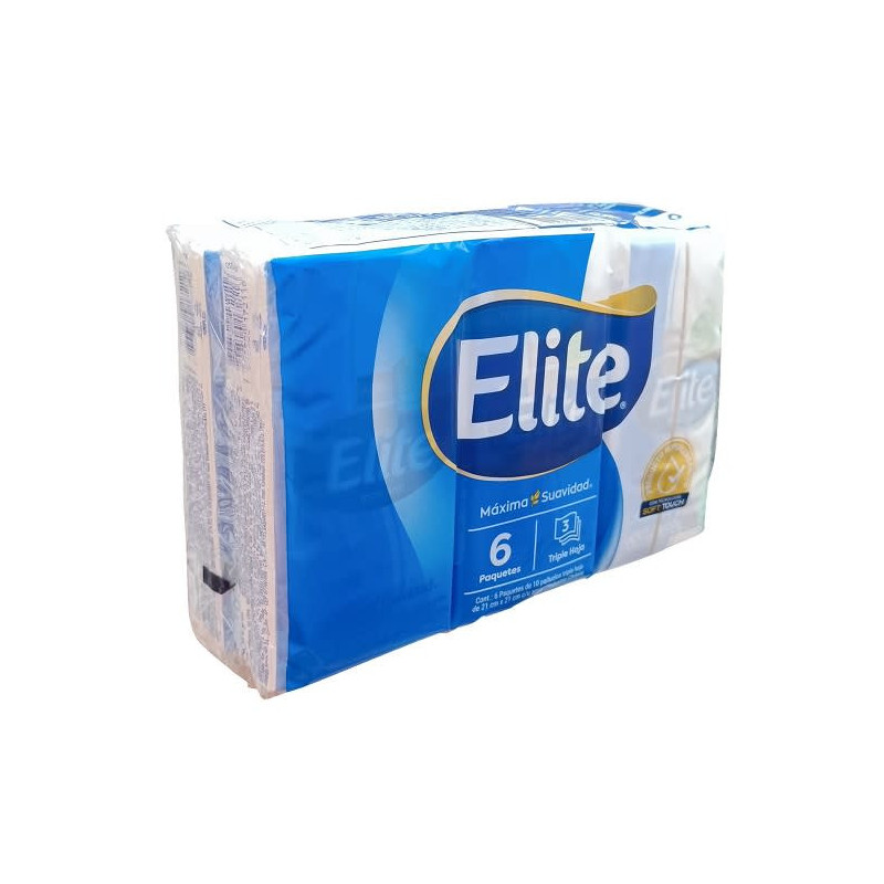 Elite Pañuelos Pack x 6 unidades con Aloe Vera