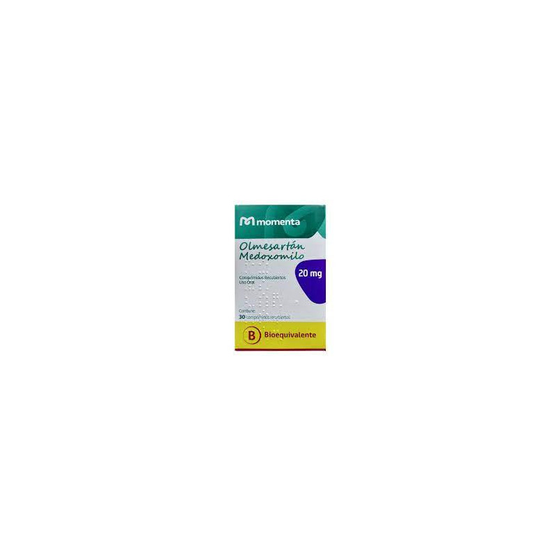 Olmesartan 20 mg x 30 comp Momenta