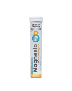 Magnesio + Complejo B 20 Tabl Efervescentes German Energy