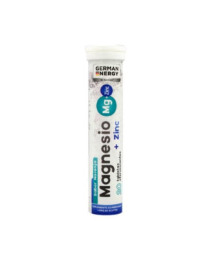 Magnesio + Zinc 20 Tabl Efervescentes German Energy
