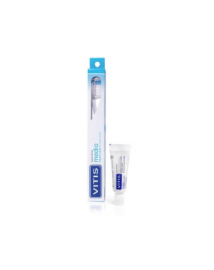 Vitis Cepillo Dental Medio + Mini Pasta