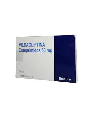 Vildagliptina 50 mg x 30 comp