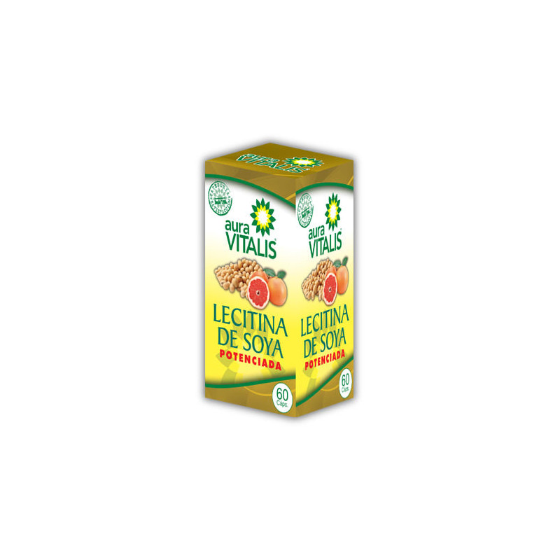Lecitina De Soya Reforzada 60 Caps Aura Vitalis
