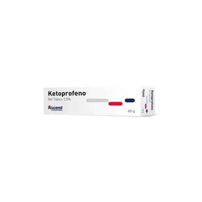 Ketoprofeno Gel 2.5% 60 Gr Ascend