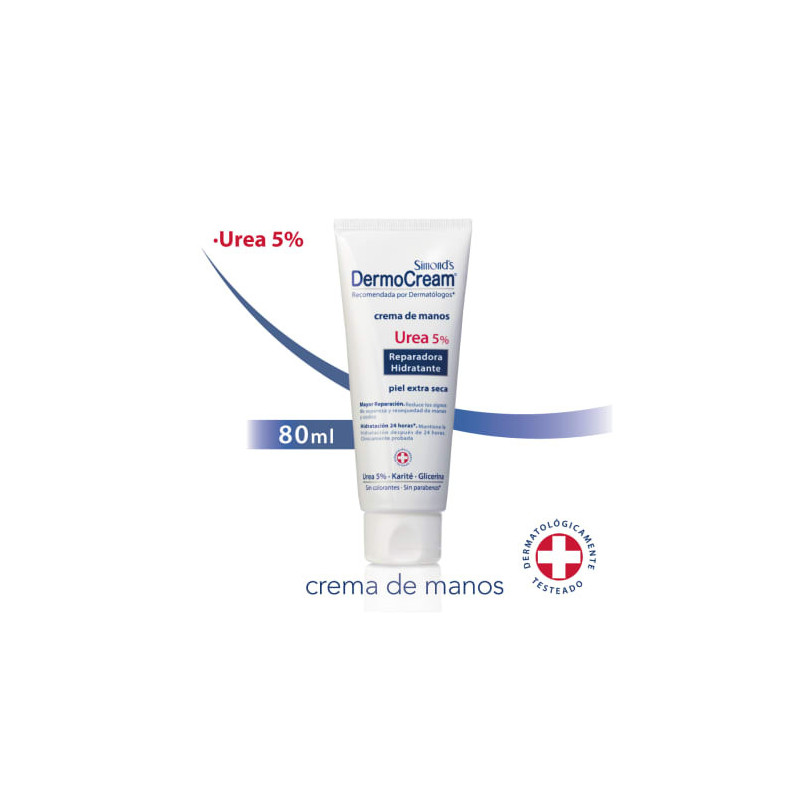 Dermo Cream Crema De Manos Urea 5% 80 Ml
