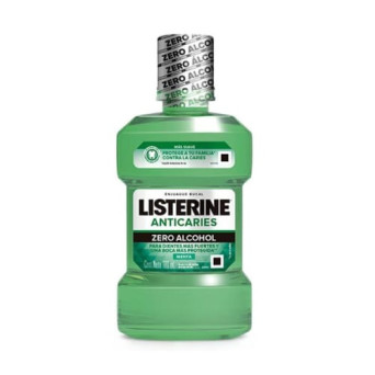Listerine Enjuague Bucal Anticaries Zero Alcohol 180 Ml