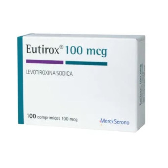 Eutirox 100 mcg x 100 comprimidos
