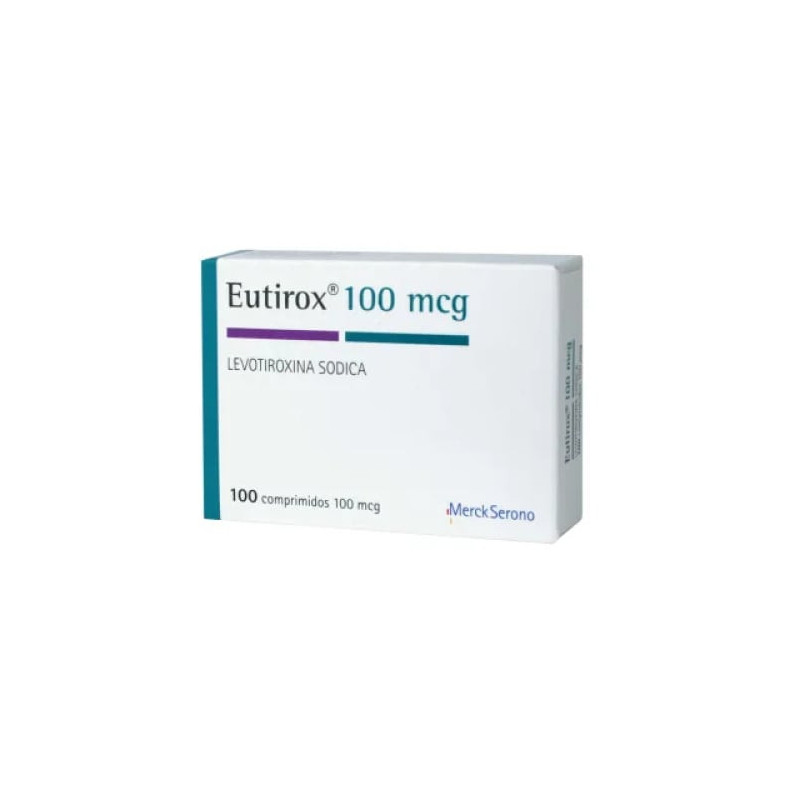 Eutirox 100 mcg x 100 comprimidos