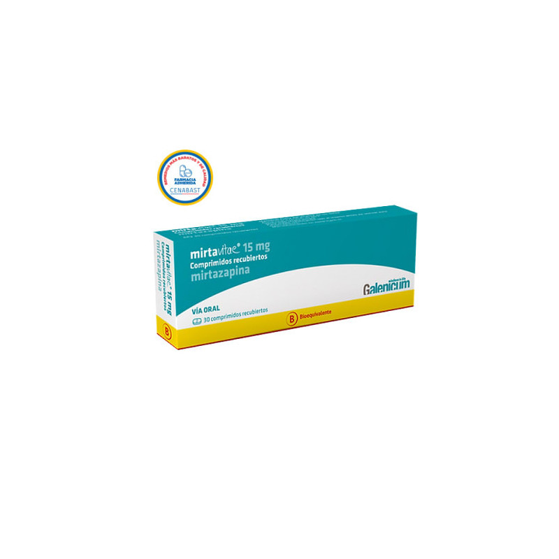 Mirtavitae 15 Mg 30 Comp. Recubiertos