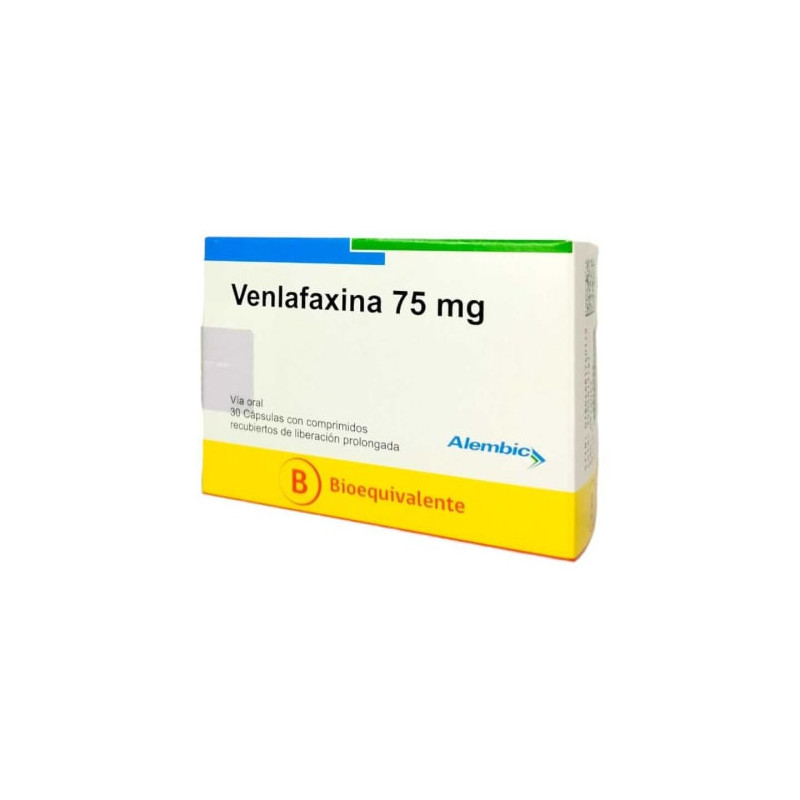 Venlafaxina 75 Mg X 30 Comp LP Alembic