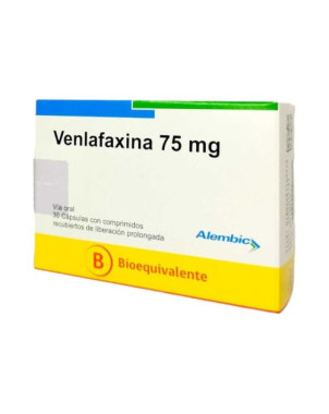 Venlafaxina 75 Mg X 30 Comp LP Alembic