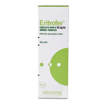Eritrofer Gotas 50 Mg/ML Solucion Oral 20 ML