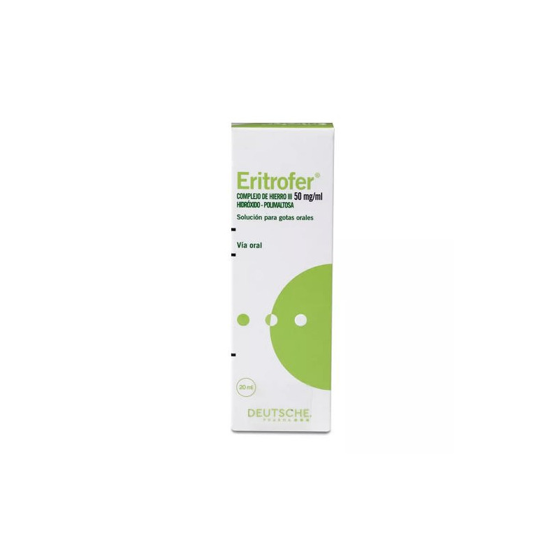 Eritrofer Gotas 50 Mg/ML Solucion Oral 20 ML
