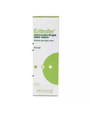 Eritrofer Gotas 50 Mg/ML Solucion Oral 20 ML