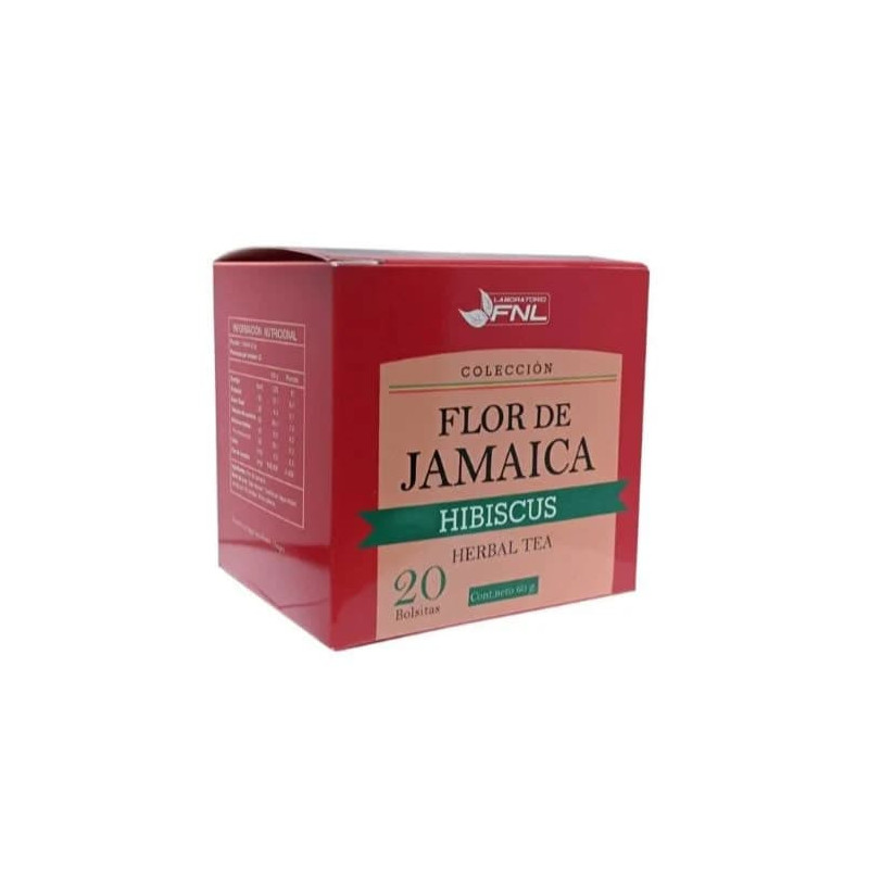 Herbal Tea Flor De Jamaica 20 Bolsitas Hibisco