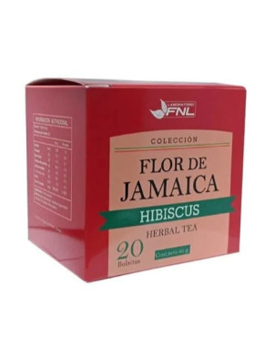 Herbal Tea Flor De Jamaica 20 Bolsitas Hibisco