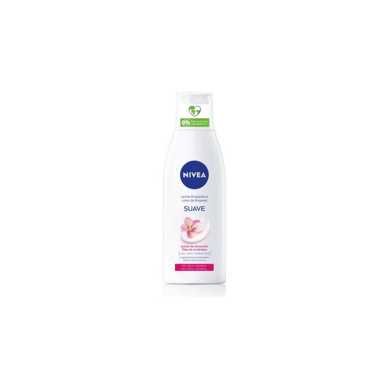 Nivea Leche Limpiadora Suave Piel Seca/Sensible 200 Ml