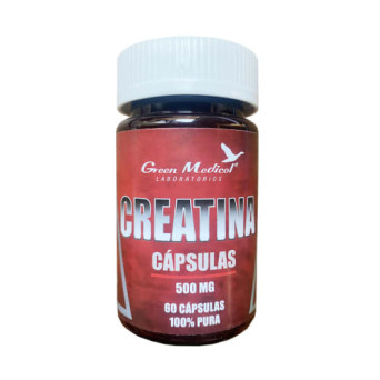 Creatina 500 Mg 60 Caps Green Medical