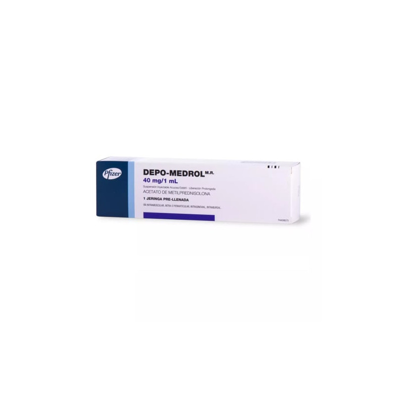 Depo-Medrol 40 Mg/ml 1 Jeringa Pre Llenada