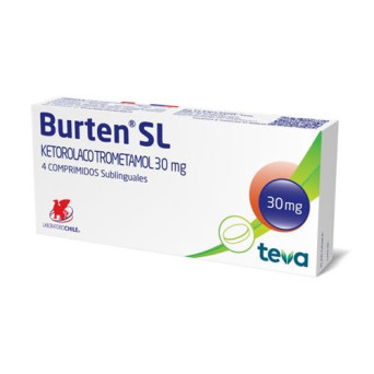 Burten SL 30 Mg 4 Comprimidos Sublinguales
