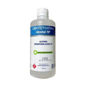 Alcohol 70° Desnaturalizado 500 Ml Santepharma