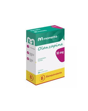 Olanzapina 10 mg x 30 comp
