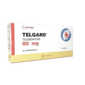 Telgard 80 Mg 30 Comprimidos