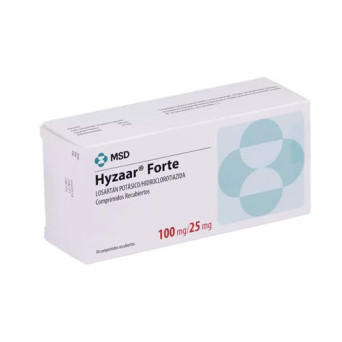 Hyzaar Forte 100/25 mg 30 comprimidos