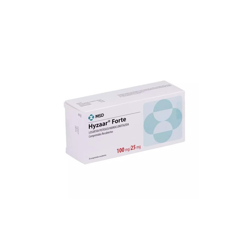 Hyzaar Forte 100/25 mg 30 comprimidos