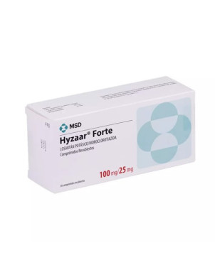 Hyzaar Forte 100/25 mg 30 comprimidos