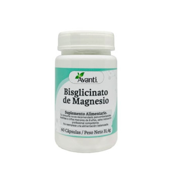 Bisglicinato De Magnesio 60 Capsulas Avanti