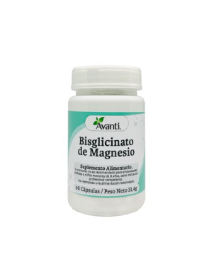 Bisglicinato De Magnesio 60 Capsulas Avanti