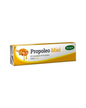 Caramelos Propoleo Miel 10 Un. SpringLife