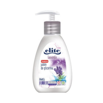Jabón De Glicerina Lavanda 340 mL Elite