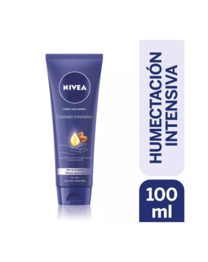 Nivea Crema Para Manos Cuidado Intensivo Piel Seca 100 Ml