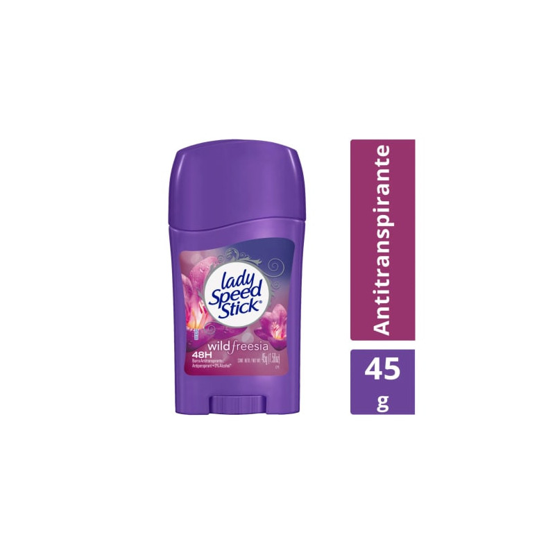 Lady Speed Stick Desodorante Barra Flores Silvestres 45 Gr