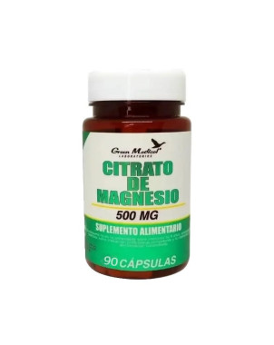 Citrato de Magnesio 500 mg 90 cápsulas