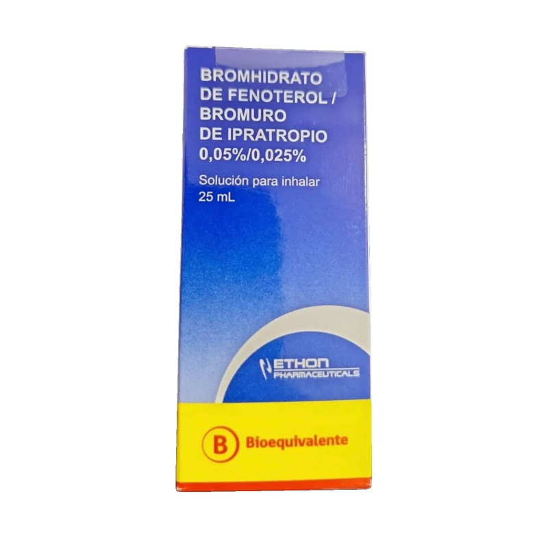 Fenoterol / Ipatropio 0.05/0.025% 25 ml