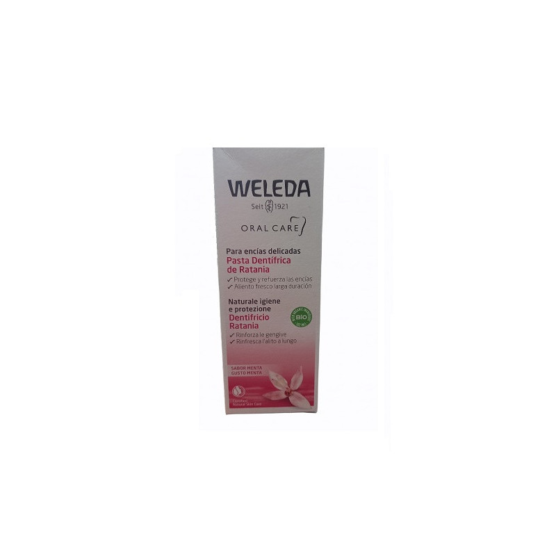 Pasta Dentifrica De Ratania 75 Ml Weleda