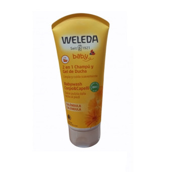 Champu Y Gel De Ducha De Calendula 200 Ml Weleda