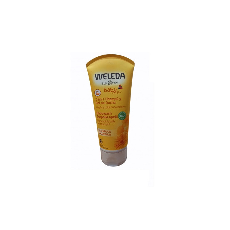 Champu Y Gel De Ducha De Calendula 200 Ml Weleda